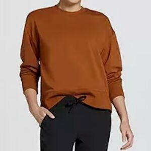 Alpine Design Women's Rust Brown Crew Sweatshirt
